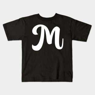 Letter M Kids T-Shirt